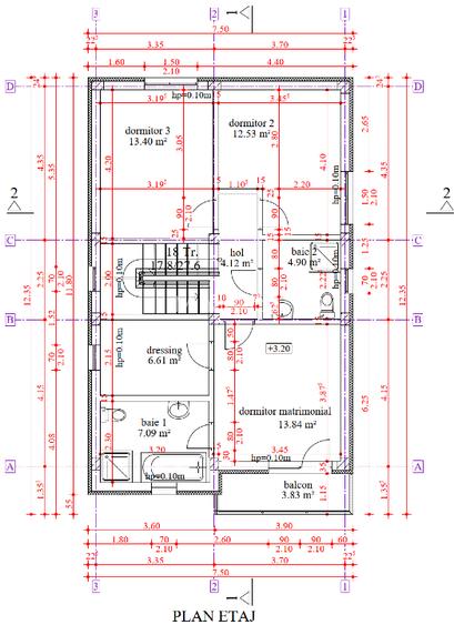 Casă individuală modernă P+E în Balotești,pompă de căldură,fara TVA - 8