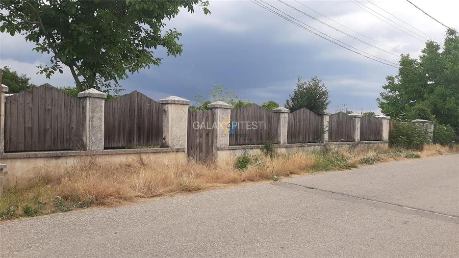 Teren Stefanesti 700 mp, deschidere 20 m, plan, ingradit - 2