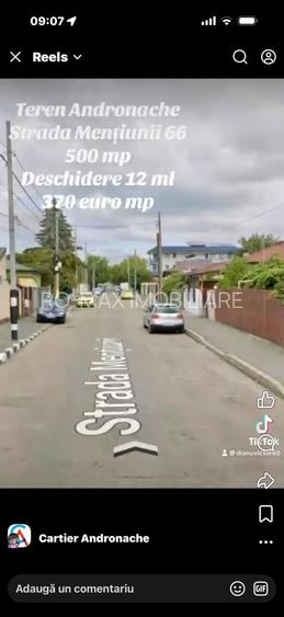 Teren intravilan 500 mp Colentina -Andronache la șosea-împrejmuit! - 5