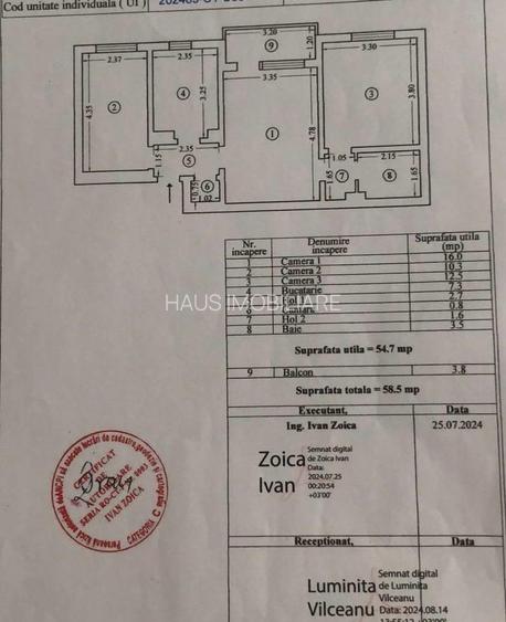 Apartament 3 camere, Tomis 2 – renovat, mobilat, utilat, 59 mp, etaj 3/4. - 32