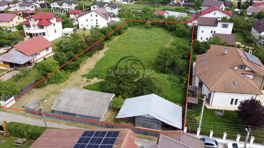 Teren 3.531 mp de vanzare | Racordat la utilitati | 37 ML | Paulești - 2