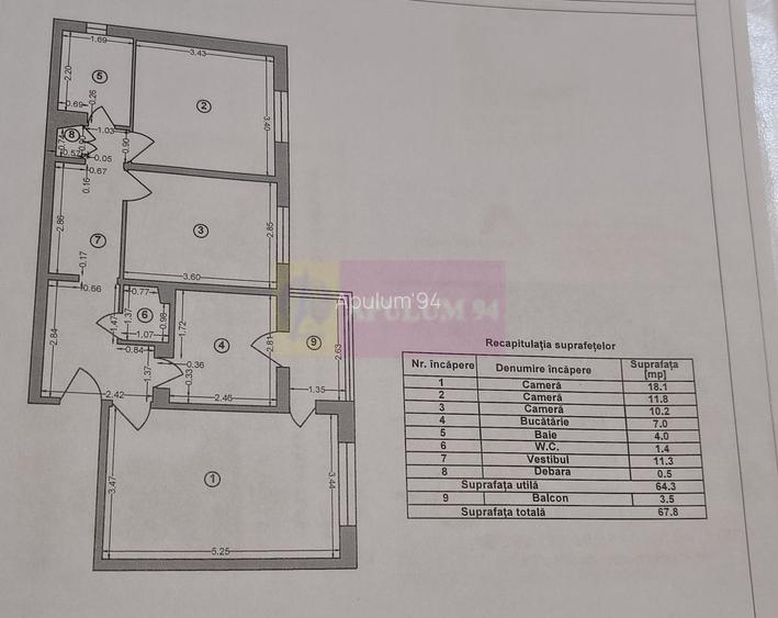 Apartament 3 camere confort 1 Decomandat Colentina- Maior Băcilă - 29