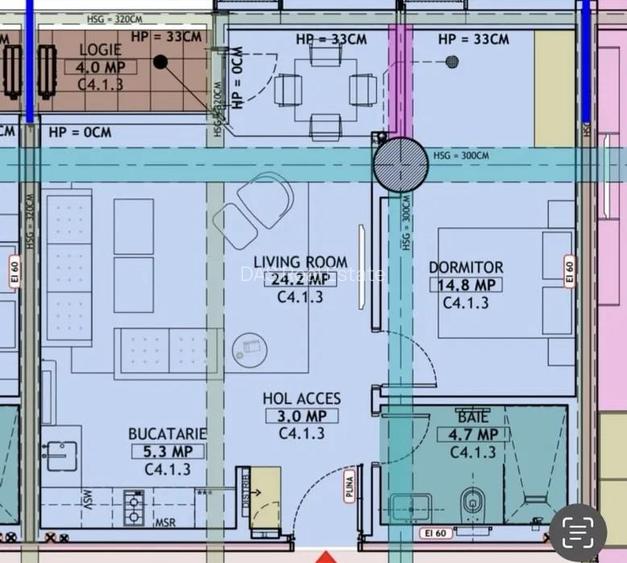 Apartament 2 camere | One North Lofts | Pipera - 7