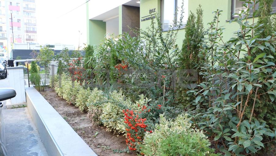 3 CAMERE LA PARTER CU CURTE PROPRIE DE 57MP,  2 BAI, POZITIE PE SUD, COMISION 0% - 41