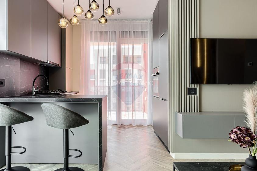 Apartament minimalist 2 camere+parcare de închiriat Ared AFI Mall - 9