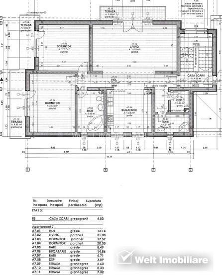 Apartamente 3 camere, 113 MP UTILI, 22 MP Balcoane, Zorilor, bloc nou - 8