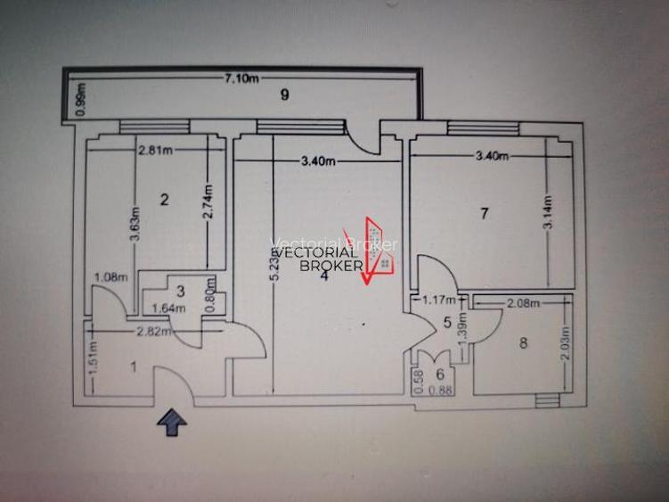 Apartament 2 camere zona Iancului - 3