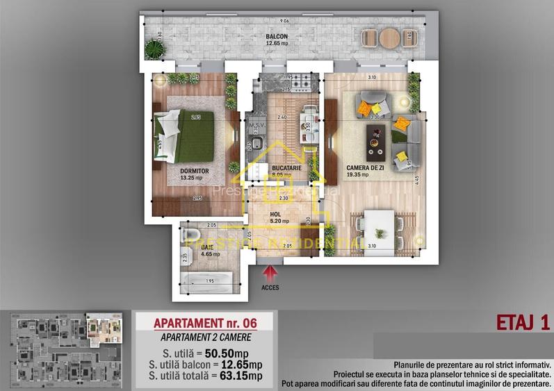 Apartament Modern 2 Camere stradal – GRIGORESCU - 7