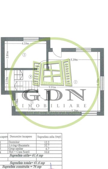 Casa P+1, 300 MP teren, 140 MP utili, comuna Malu Mare, zona Selgros - 12