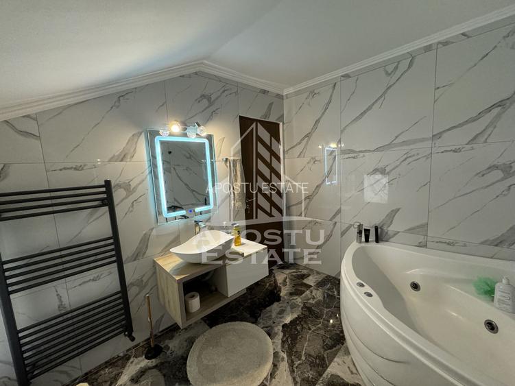 Duplex cu 4 camere si gar, P+1+M,mobilat si utilat, utilitati complete - 27