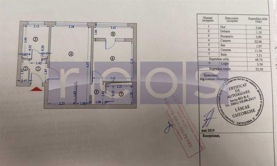 VANZARE APARTAMENT 2 CAMERE 52MP TITAN OZANA 1 DECEMBRIE 1918 SEMIDECOMANDAT - 7