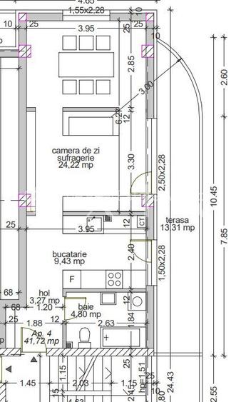 SX396 Apartament 2 camere, Zona Aradului-Lipovei - 6