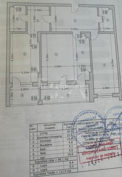 Apartament 3 camere, Unirii - 15