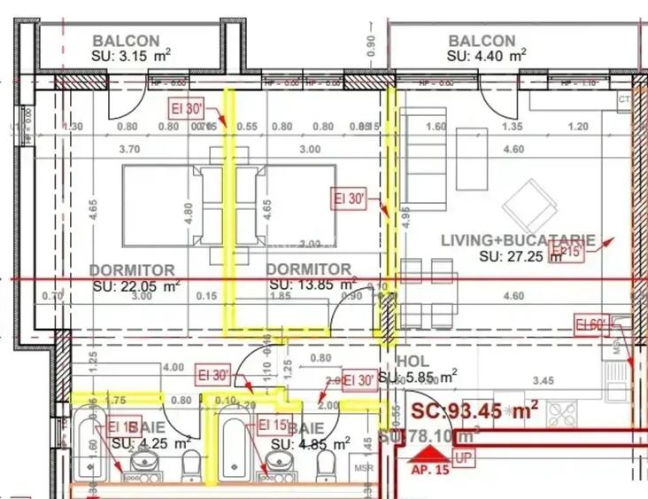 APARTAMENT 3 CAMERE GATA DE MUTARE PALLADY METROU 15 MIN NICOLAE TECLU - 14