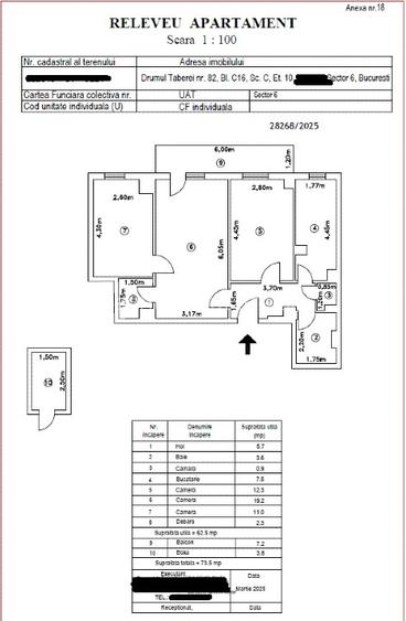 Apartament 3 camere + boxă (Drumul Taberei, București) - 15