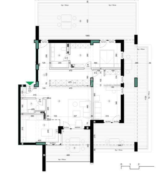 Penthouse exclusivist | terasă panoramică lac  | Lake View Garden | finisat - 1