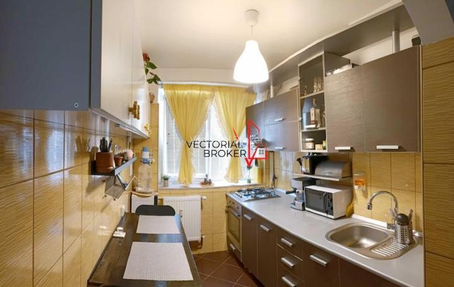 2 camere, semidecomandat, 50mp, bl.reabilitat, mobilat, Pta Muncii- Gh. Petrascu