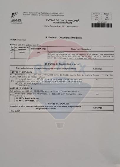 Teren intravilan 2944 mp Rubinului/Bragadiru - 5