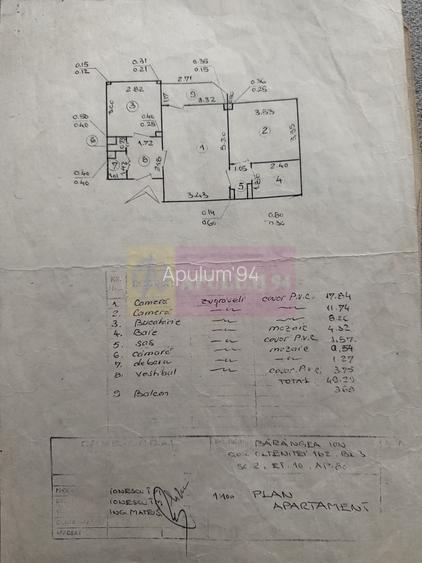 Apartament 2 camere mobilat si utilat la Pta Sudului - 14