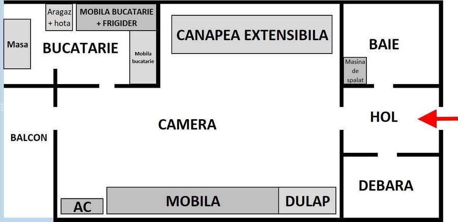Garsonieră renovată, lângă parc IOR si Park Lake, etaj 11, vedere panoramică - 8