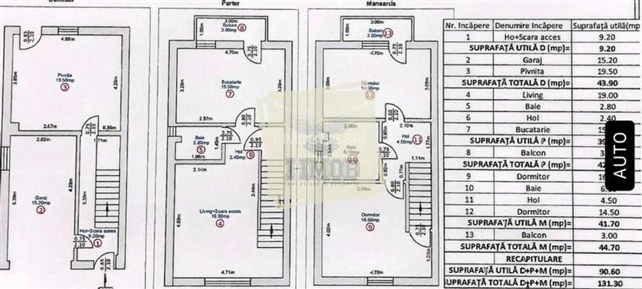 Casa mobilata 4 camere 2 bai si garaj in Turnisor - 5