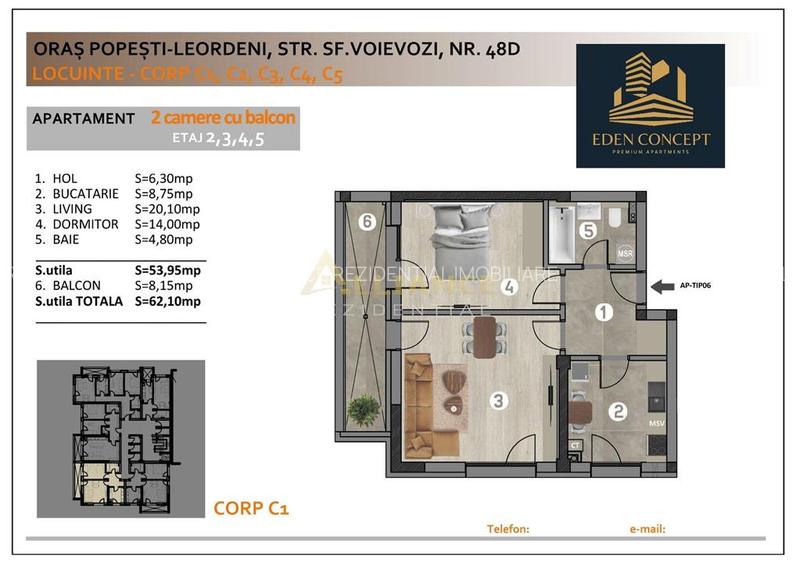 NOU Garsoniera Popesti Leordeni - 8