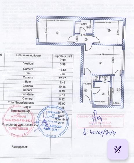Apartament 3 camere Piata Sudului - pozitie excelenta - 14