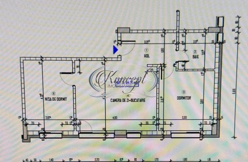 Apartament in curs de finisare la intrare in Baciu - 1