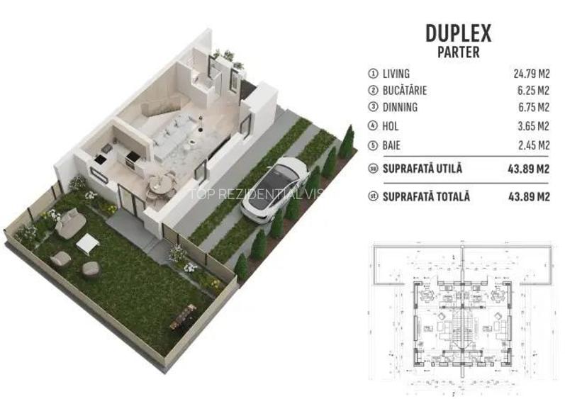 CASA TIP DUPLEX-FINISAJE PREMIUM / PROIECT IN CURS DE FINALIZARE! - 2