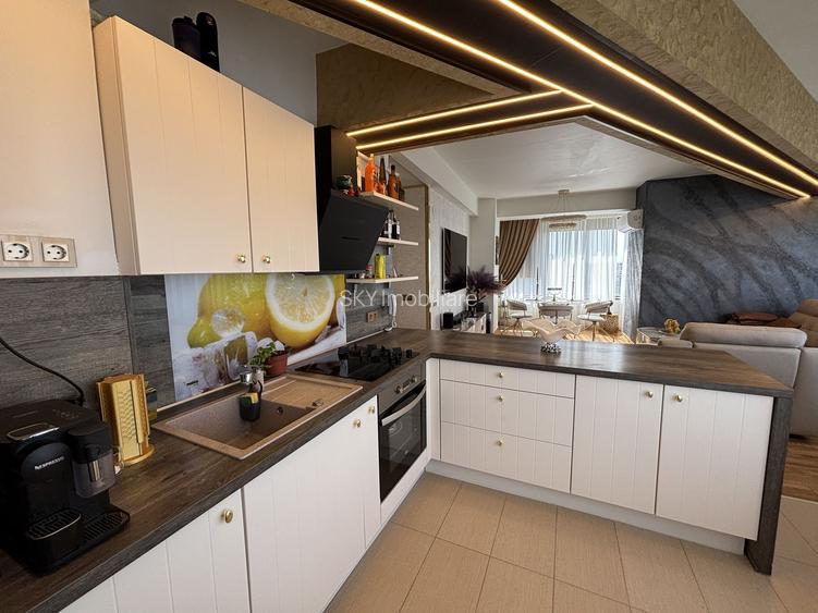 Apartament spectaculos 120 mp | Panorama către oraș | 2 Locuri Parcare - 10