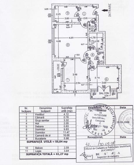 3 CAMERE GARA DE NORD / DINICU GOLESCU / IMOBIL FARA RISC / IMPARTIRE BUNA - 2