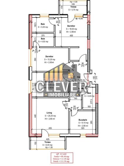 Direct Dezvoltator: 4 Camere Spațioase, 3 Băi și Bucătărie Închisă - 1