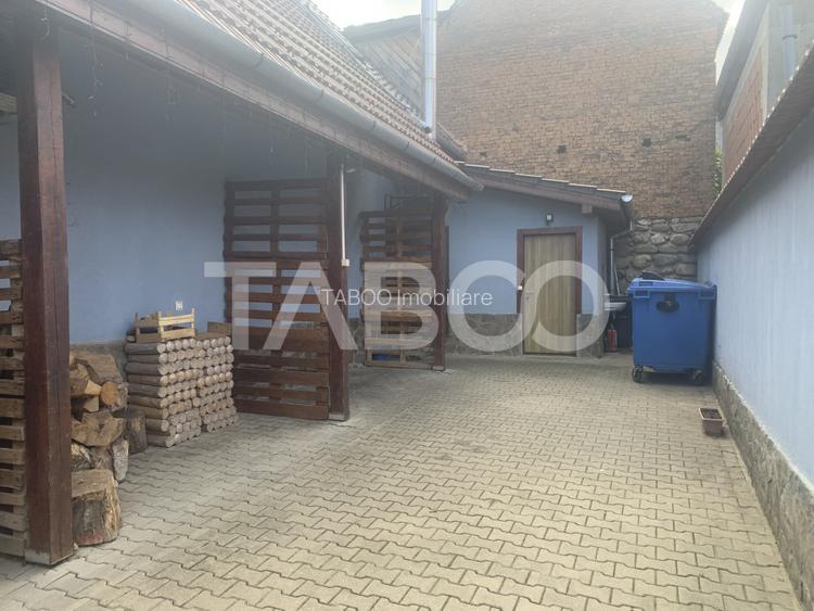 Casa si spatiu comercial de vanzare 148 mpu in comuna Poplaca Sibiu - 22