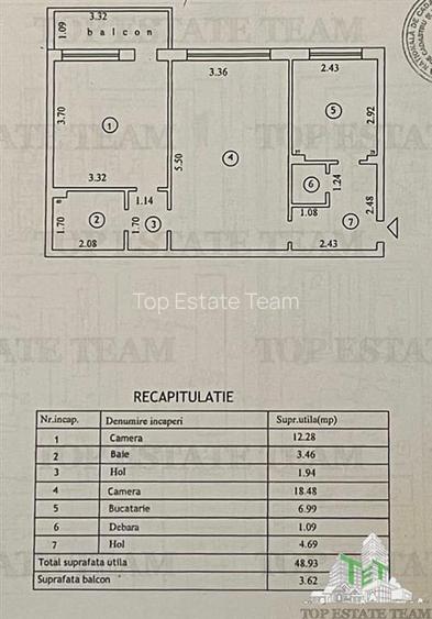 Apartament 2 camere - Calea Galati - vanzare - Braila - 12