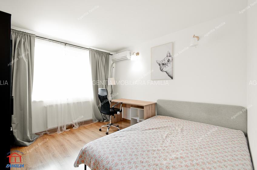 Apartament rafinat, 3 camere, complet renovat – Țiglina 2, etaj 1 - 2