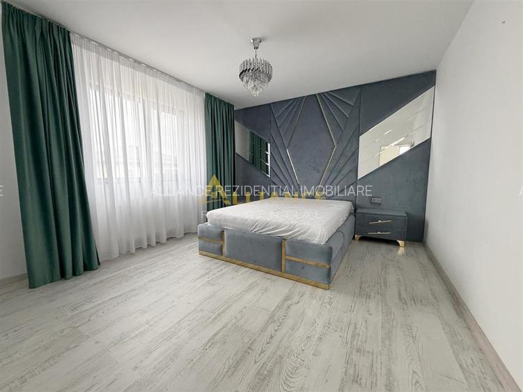 Vila individuală P+1E - 4 camere - 2 băi - teren 400mp - mobilată - 8