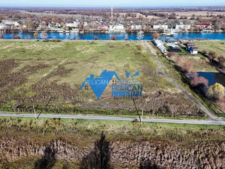 Teren intravilan VULTURU, 5.432 MP, front la Dunare 36 ML - 13