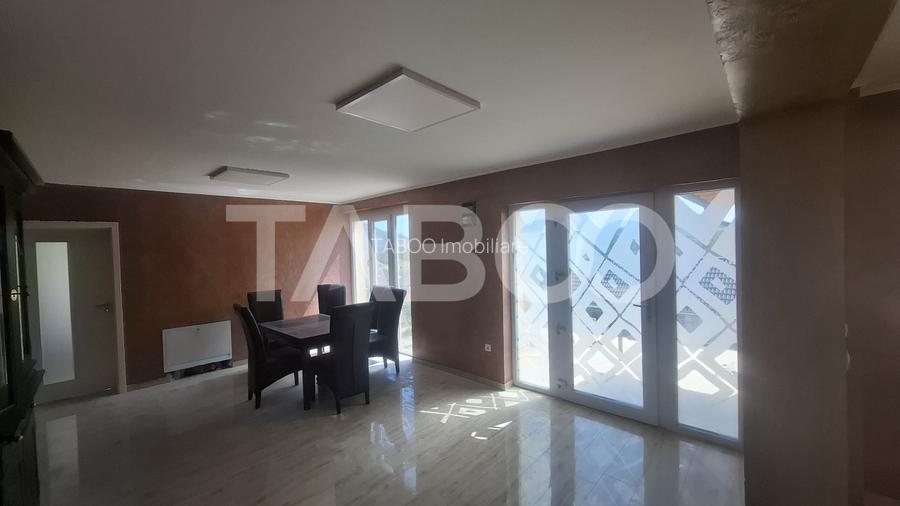 Casa de vanzare 405 mp utili 2 garaje 250 mp terase Slimnic Sibiu - 17