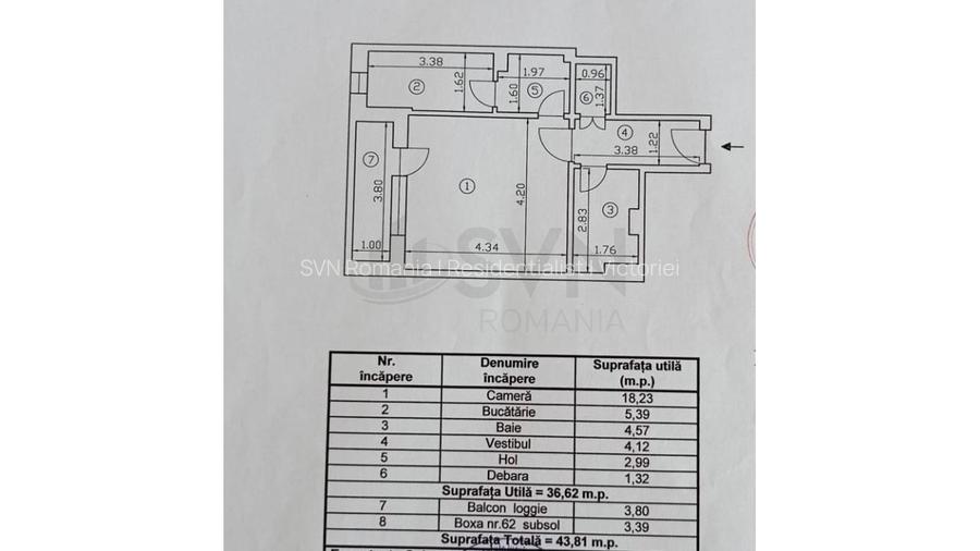 REA1027372 Garsoniera spatioasa I Central I Mobilata si utilata - 10