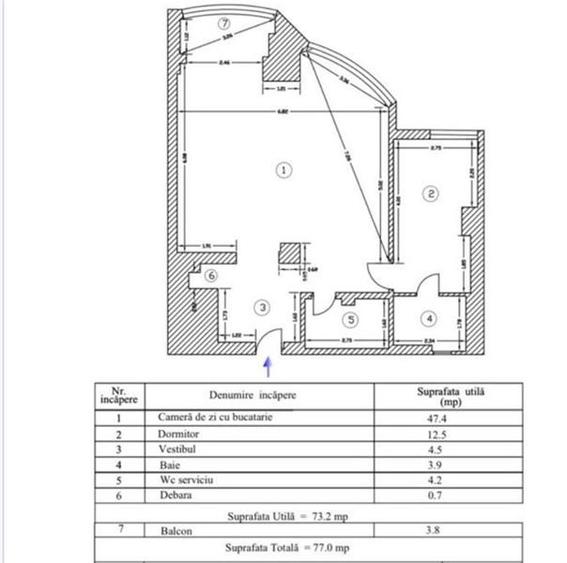 Apartament 2 camere Unirii/ Biblioteca Nationala - 11