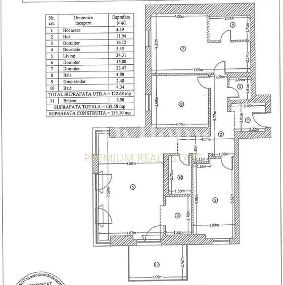 Apartament superb de 4 camere/ zona Aviatiei-Herastrau/ parcare subterana - 1
