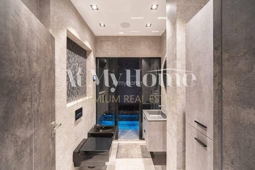 Penthouse spectaculos cu terasa 165 mp, vedere panoramica lac, Barbu Vacarescu - 17