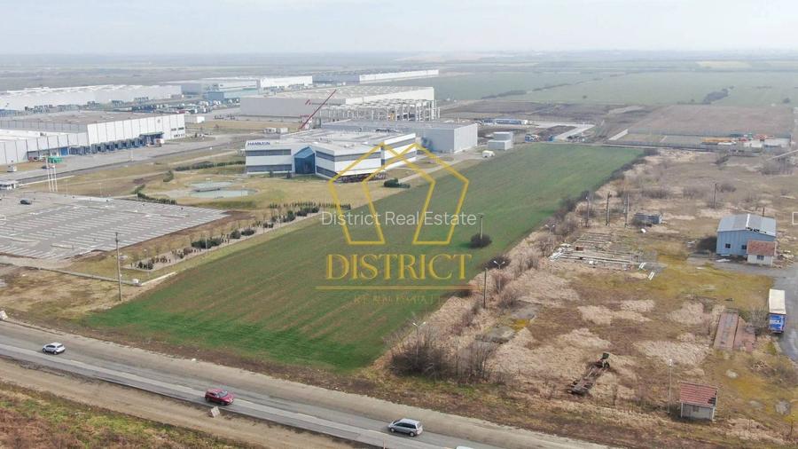 Teren Industrial - Comercial 2ha la soseaua principala | Giarmata - 3