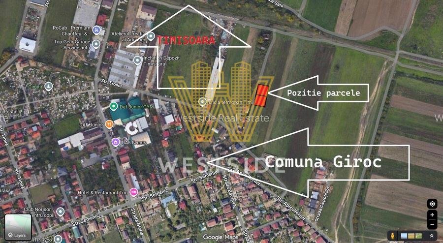 Teren de vanzare, in zona Giroc - 2