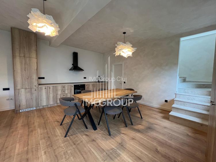 Duplex modern de închiriat | 100 mp utili | 2 dormitoare | 2 băi | Parcare - 5