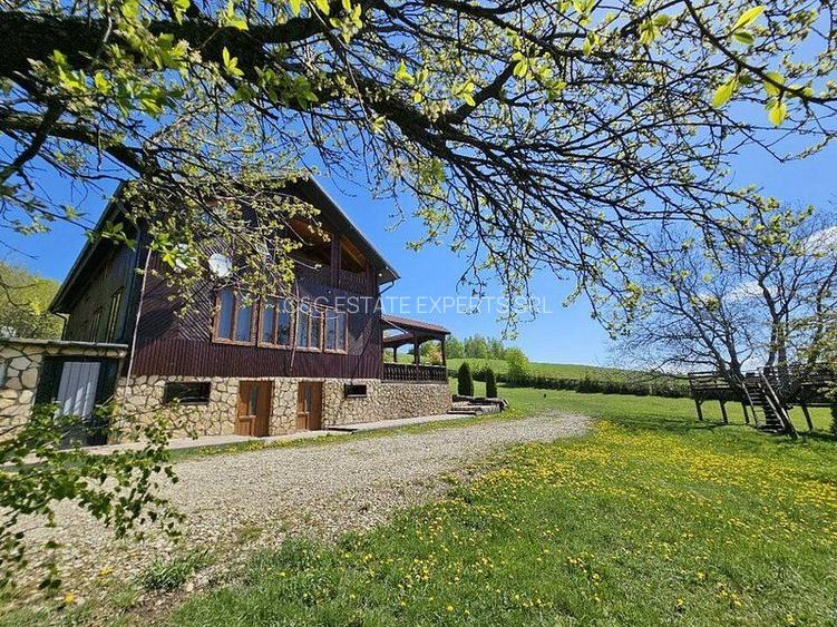 Pensiune in jud. Buzau, loc Ivanetu| Constructie lemn|Pozitionare impresionanta - 11