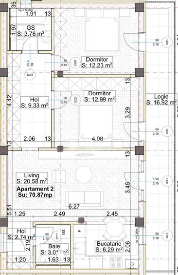 Apartamente cu 3 camere, finisaje la alegere, lift la intrare in Giroc - 1