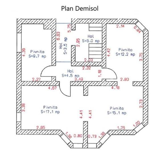 Casa individuala 5 camere 2 bai 290 mp teren zona Ion Ratiu Selimbar - 11