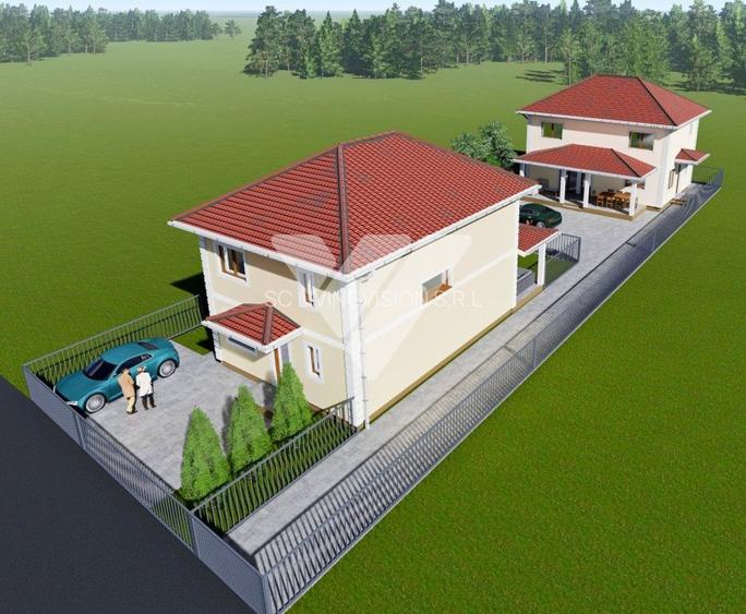 Casa noua individuala 4 camere si teren 420 mp - Selimbar Sibiu - 3