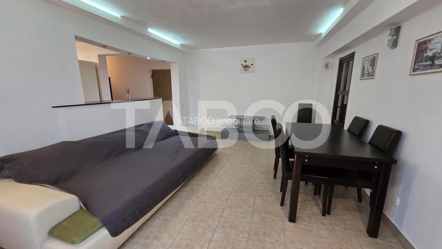 Apartament de inchiriat 3 camere mobilat utilat bloc cu lift Turnisor - 2